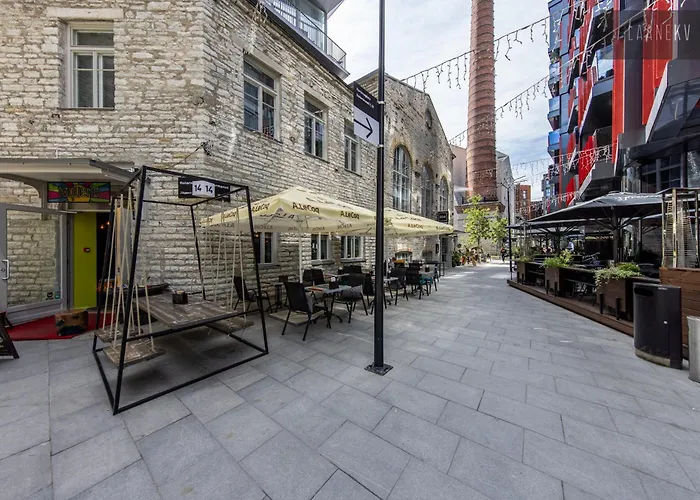 公寓 Rotermanni Apartment#top Location#spacious#free Parking 塔林