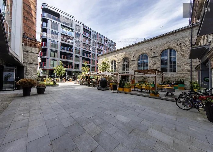 アパート Rotermanni Apartment#top Location#spacious#free Parking タリン