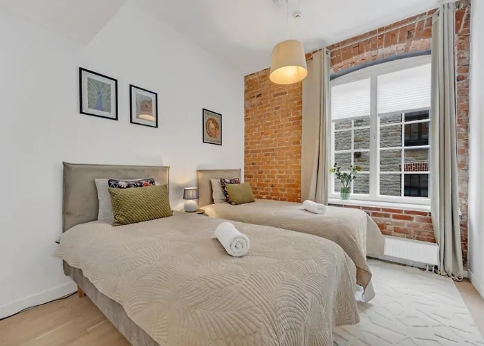 公寓 Rotermanni Apartment#top Location#spacious#free Parking 塔林